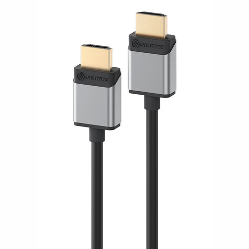 8K HDMI Cable ALOGIC Slim Super Ultra Male to Male 1m - Space Grey