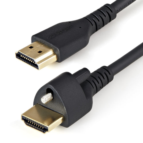 HDMI Cable 3ft 4K 60Hz High Speed Locking Screw Connector