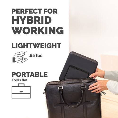 Fellowes Breyta Laptop-Ständer – Schwarz, höhenverstellbar, robustes ABS, ergonomisches Design