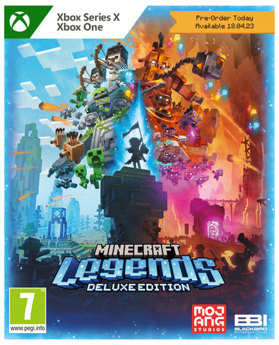 Microsoft Minecraft Legends Deluxe Edition Xbox One Series X Multiplayer E10+