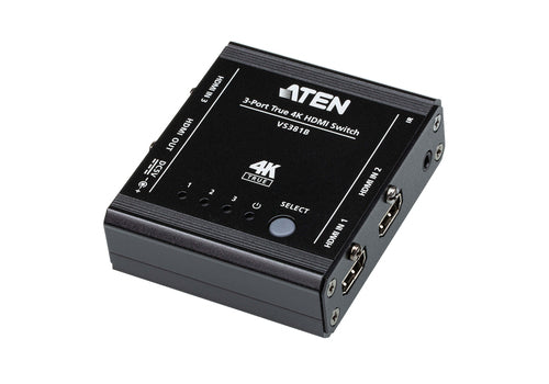 HDMI Switch ATEN VS381B 3-Port True 4K 60Hz Metal Housing