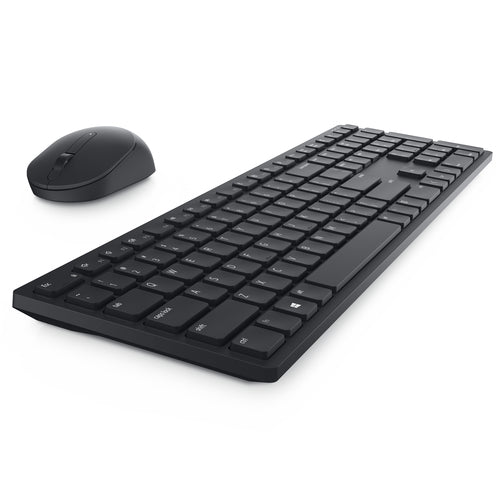 Wireless Full-Size Keyboard and Mouse Set DELL KM5221W QWERTY Black