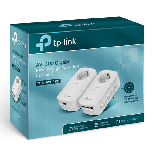 TP-Link TL-PA8033P KIT PowerLine network adapter