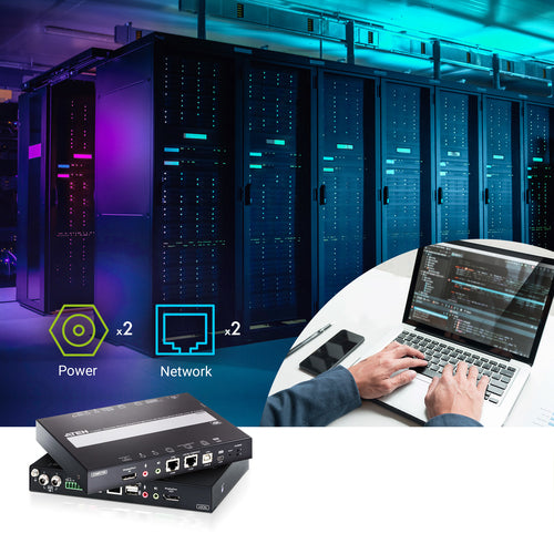 KVM-Switch ATEN CN9950 4K DCI 4096x2160 Ethernet LAN