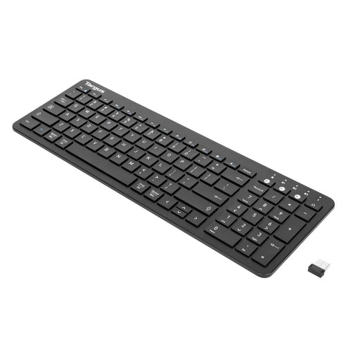 Kabellose Full-Size QWERTY-Tastatur Targus AKB863US Bluetooth & RF