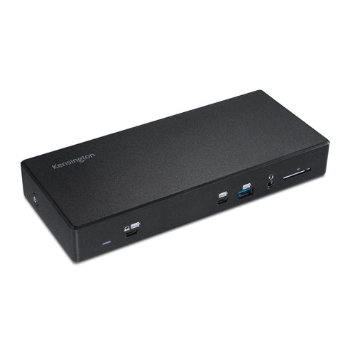 Kensington SD4855P Docking Station - USB 3.2 Gen 2, 100W Power Delivery, Black