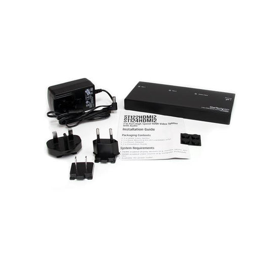 StarTech.com ST122HDMI2 video splitter