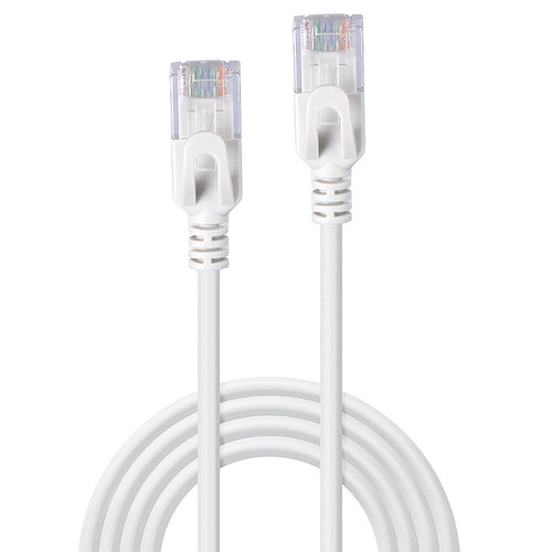 Cat6A U/UTP Ultra Slim Network Cable 1m RJ-45 Grey