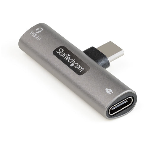 USB-C Audio Adapter StarTech.com CDP2CAPDM 60W Charging Headphone Port