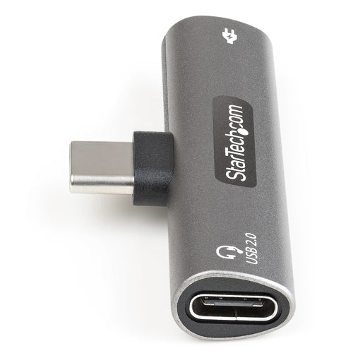 USB-C Audio Adapter StarTech.com CDP2CAPDM 60W Charging Headphone Port
