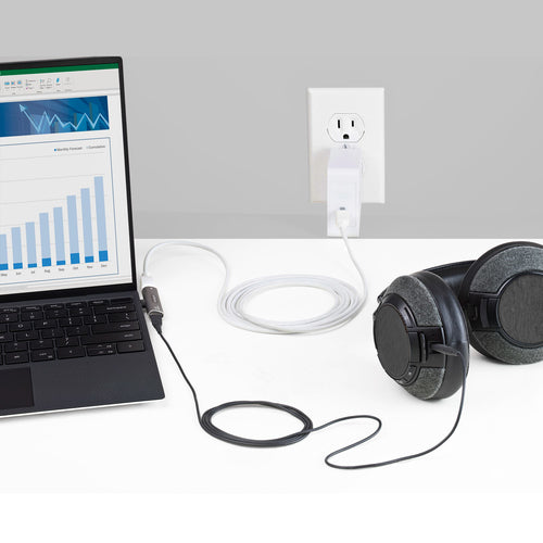 USB-C Audio Adapter StarTech.com CDP2CAPDM 60W Charging Headphone Port