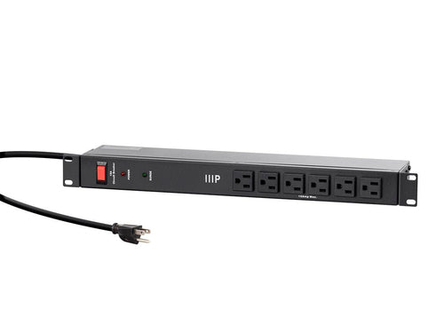 Power Distribution Unit Monoprice 40002 14 AC Outlets 1U Steel