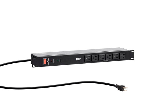 Power Distribution Unit Monoprice 40002 14 AC Outlets 1U Steel