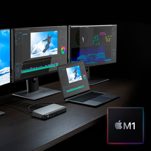 ALOGIC DX3 Triple 4K Display Dock – USB-C Dockingstation mit 100W Power Delivery