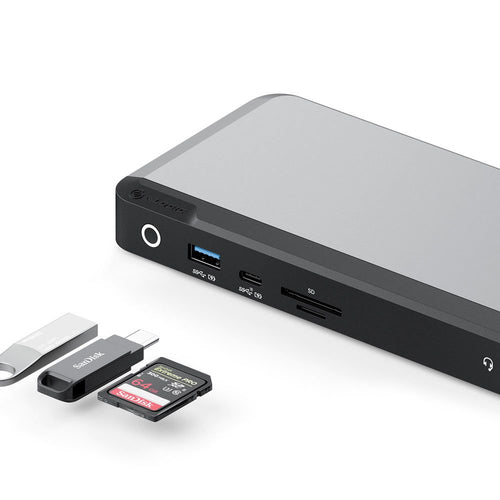 ALOGIC DX3 Triple 4K Display Dock – USB-C Dockingstation mit 100W Power Delivery