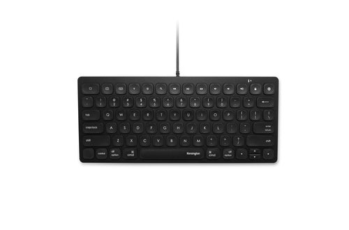 Kabelgebundene QWERTZ-Tastatur für Apple iPad & iPhone – Schwarz