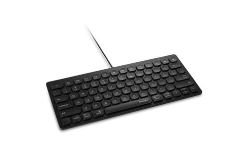 Kabelgebundene QWERTZ-Tastatur für Apple iPad & iPhone – Schwarz