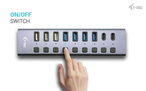 i-tec CACHARGEHUB9LANUK interface hub