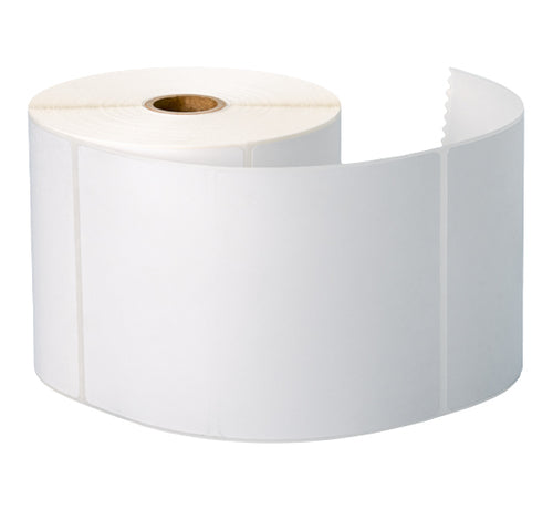 Self-Adhesive Die-Cut Printer Labels Direct Thermal White Roll