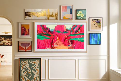 75 Inch Samsung The Frame Neo QLED 4K Smart TV Wi-Fi
