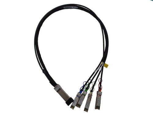 HPE 100GbE QSFP28 to 4x25GbE SFP28 1m Direct Attach Copper Cable InfiniBand/fibre optic cable