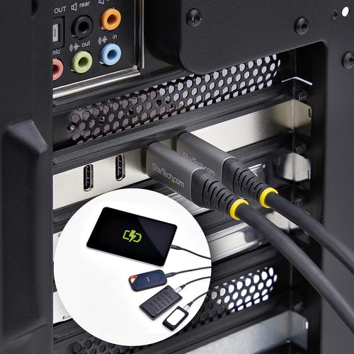 StarTech.com P10Q4C-USB-CARD interface cards/adapter