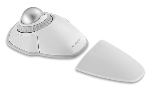 Kensington K70991WW Kabellose Maus – 1600 DPI, Silber & Weiß, Beidhändiges Design