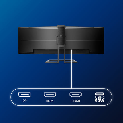 Philips P Line 499P9H 32:9 Curved LCD-Monitor – 5120 x 1440, 48,8" Ultrawide