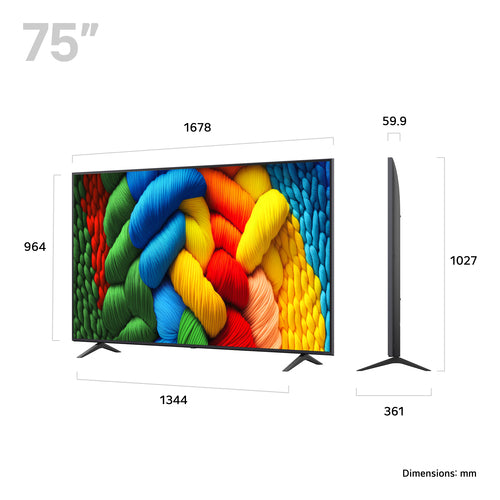 LG 75NANO80A6B.AEK TV