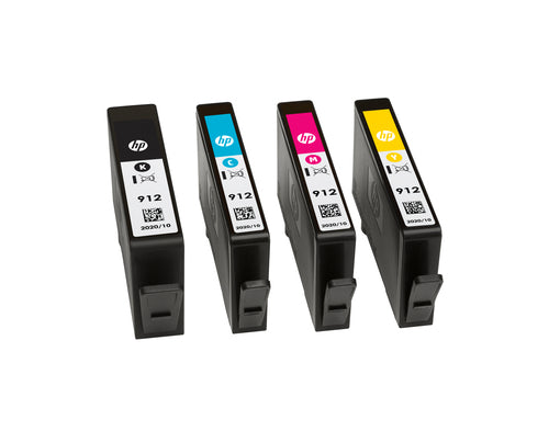 HP 912 4-Pack CMYK(4) Original Combo ink cartridge