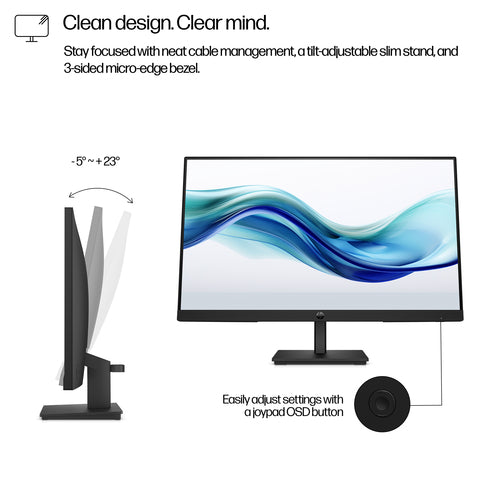 HP Series 3 Pro 23.8 inch FHD Monitor - 324pf computer monitor
