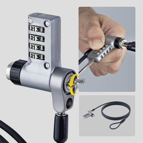 StarTech.com 10-Pack 3-in-1 Laptop Lock cable lock