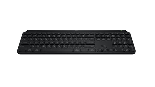 Wireless Bluetooth Keyboard Logitech MX Keys S Scissor Switch QWERTY LED Black