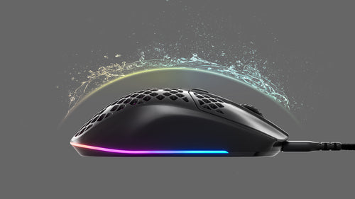 Steelseries Aerox 3 Onyx Optical Gaming Mouse USB Type-C 8500 DPI Right-Handed