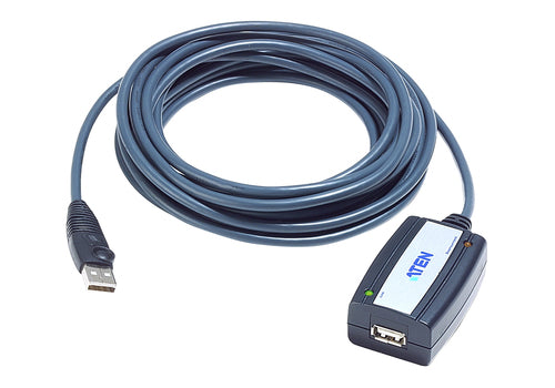 ATEN UE250 USB-Kabel - 5m, USB 2.0, Schwarz