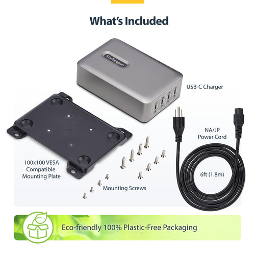 StarTech.com 424DUK-USB-C-CHARGER mobile device charger