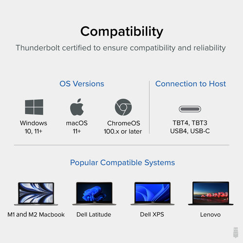 Plugable Technologies TBT4-240W-1M Thunderbolt cable