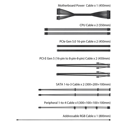 ASUS ROG -LOKI-1200T-SFX-L-GAMING power supply unit
