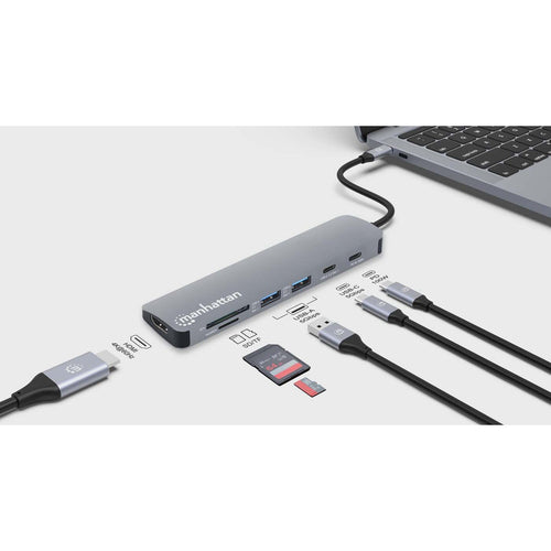 Manhattan 190442 laptop dock/port replicator