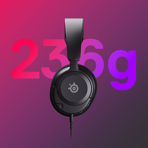 Kabelgebundenes Gaming-Headset Steelseries Arctis Nova 1 20-22000Hz 236g Schwarz