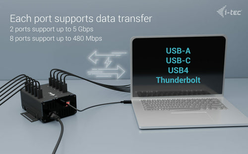 i-tec CACHRGHUB10CUK mobile device charger