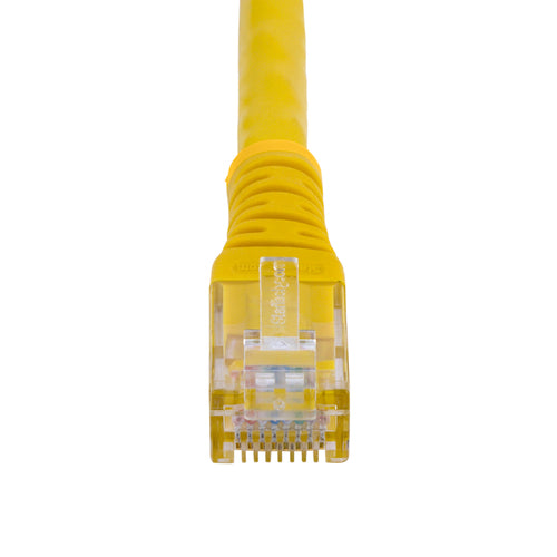 StarTech.com 1,2 m CAT6-Ethernetkabel – gelbes RJ45 Gigabit-Netzwerkkabel 650 MHz