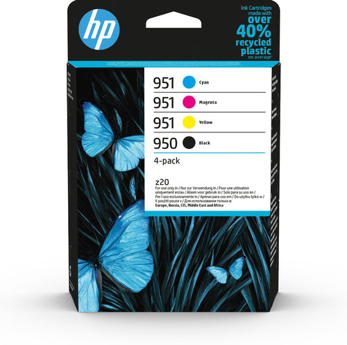 HP 951 4-Pack CMY(3)/950 Black Original Combo ink cartridge