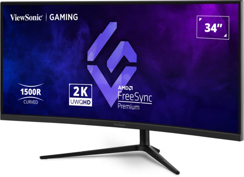 34 Inch UltraWide Quad HD Monitor 3440 x 1440 Curved Display
