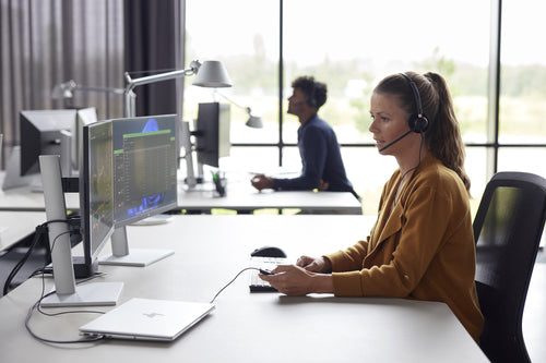 Poly EncorePro 525 Microsoft Teams Certified Stereo with USB-A Headset