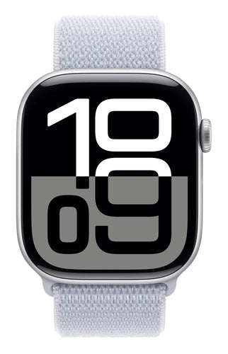 Apple Watch Series 10 GPS 46mm Silver Aluminium OLED Touchscreen 64GB Wi-Fi Fitness Tracker