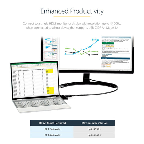 StarTech.com DKT30ICHPD laptop dock/port replicator