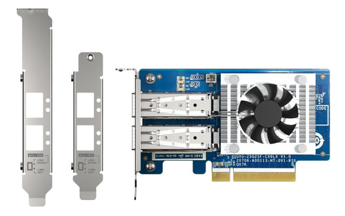 Network Card QNAP QXG-25G2SF-CX6 25Gbps PCIe Fiber Internal