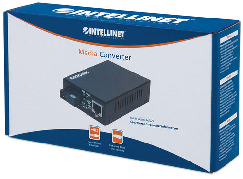 Intellinet 506519 network media converter