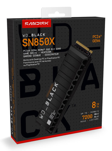 SanDisk WD_BLACK SN850X NVMe